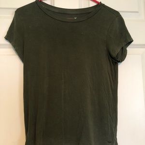 Army Green American Eagle T-Shirt